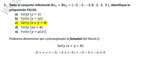 Segunda pregunta examen de matemáticas intensivo 2016 ESPOL