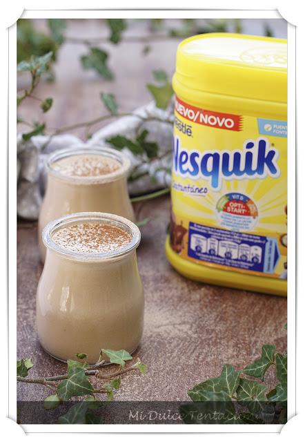 Mousse de Nesquik y Baileys