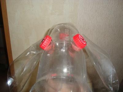 Aprende cómo hacer una oveja con botellas de plástico