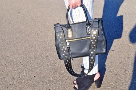 Pantalón blanco raya diplomática