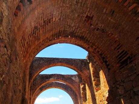 El anfiteatro en las ruinas de Mérida. España