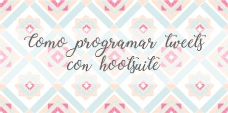 Como programar tweets con hootsuite