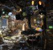 Wolfenstein II The New Colossus artwork Diner_Basement_conspiracy_room_1500045421