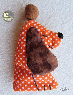 Llavero perro cocker y sorpresa. Videotutorial.