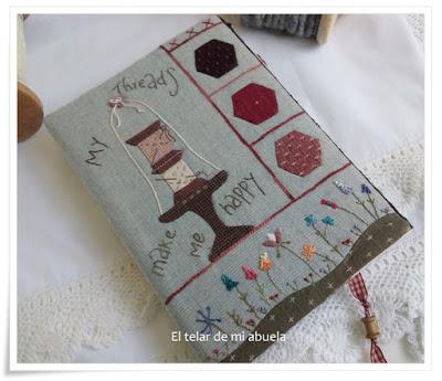 AGENDA PARA PATCHWORK con diseño de Malgorzata J. Jenek y viaje por Alsacia y La Selva Negra