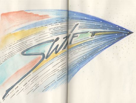 #Inktober2017 Reto1 Swift /Veloz