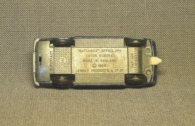 El Lotus Europa de Matchbox