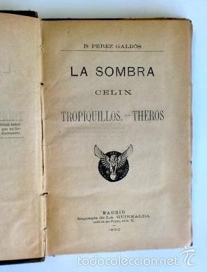 [Galdós salsa] Hoy, sombra