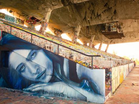 Rone el artista de Street Art que dibuja sus grafitis en lugares que serán demolidos