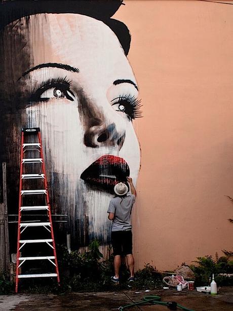 Rone el artista de Street Art que dibuja sus grafitis en lugares que serán demolidos