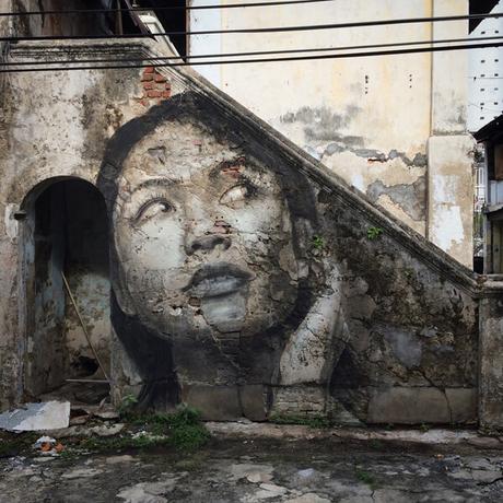 Rone el artista de Street Art que dibuja sus grafitis en lugares que serán demolidos