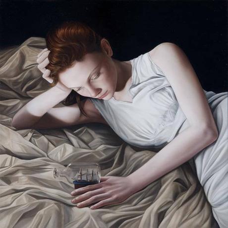 Conoce a Mary Jane Ansell y sus hermosas pinturas figurativas