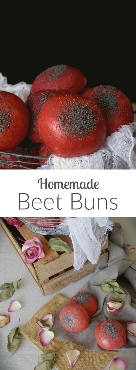 Pan de hamburguesas con remolacha, ni lo notarán Pan de hamburguesas con remolacha, ni lo notarán