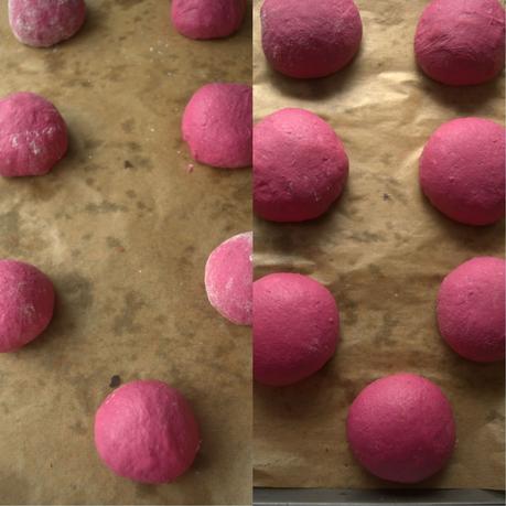 Pan de hamburguesas con remolacha, ni lo notarán Pan de hamburguesas con remolacha, ni lo notarán