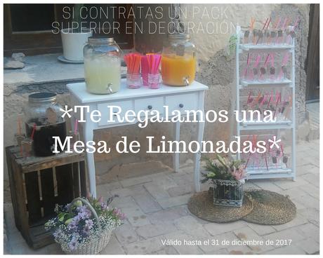 Te Regalamos una Mesa de Limonadas