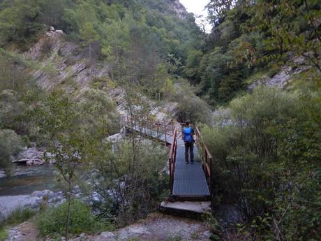 Ruta al Chorro de Fornos desde Badaín (Huesca)