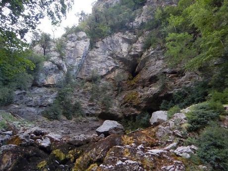 Ruta al Chorro de Fornos desde Badaín (Huesca)