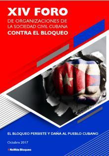 Segundo llamamiento al XIV Foro de Organizaciones de la Sociedad Civil Cubana contra el Bloqueo