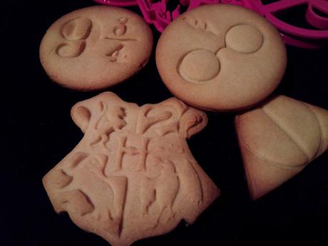 GALLETAS Y CORTADORES DE HARRY POTTER