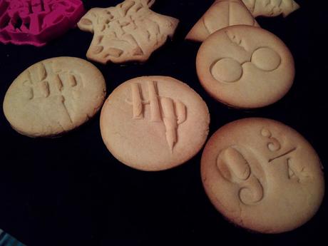 GALLETAS Y CORTADORES DE HARRY POTTER