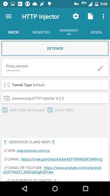 Como tener Internet Gratis con Http Injector y Eproxy.