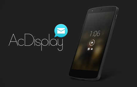 Bloqueo de pantalla inteligente, AcDisplay Gratis para Android