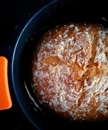Pan de espelta en cazuela [Slow, happy, cute...]