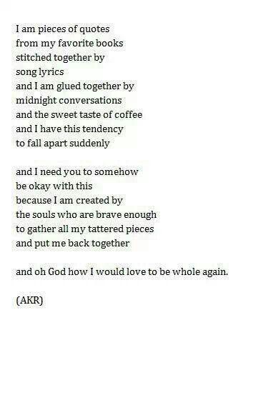 Estoy hecho de frases de mis libros favoritos...