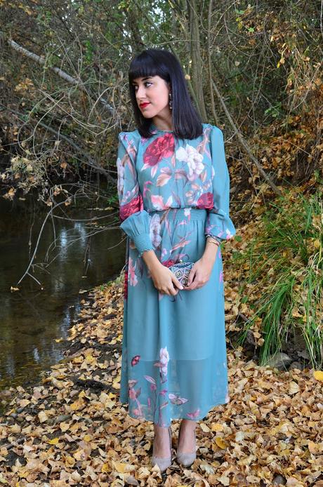 Maxi vestido vintage