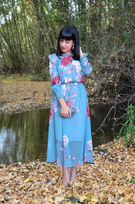Maxi vestido vintage