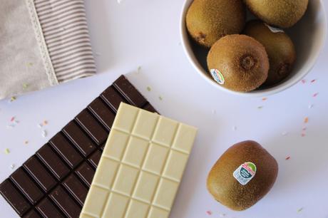 receta piruletas de chocolate y kiwi