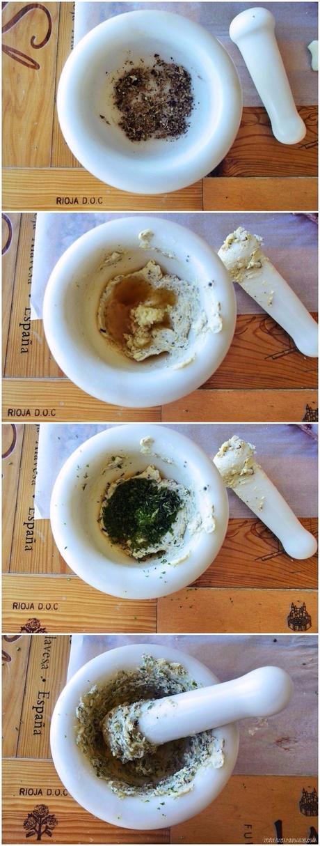 Tomahawk con mantequilla de bourbon Tomahawk con mantequilla de bourbon