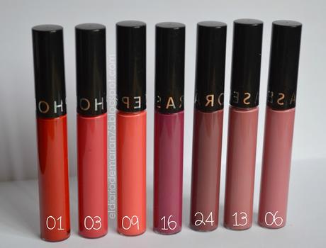 Mis Cream lip stain de Sephora (Swaches)