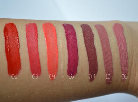 Mis Cream lip stain de Sephora (Swaches)