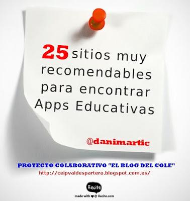 25 sitios para encontrar Apps Educativas 25 sitios para encontrar Apps Educativas
