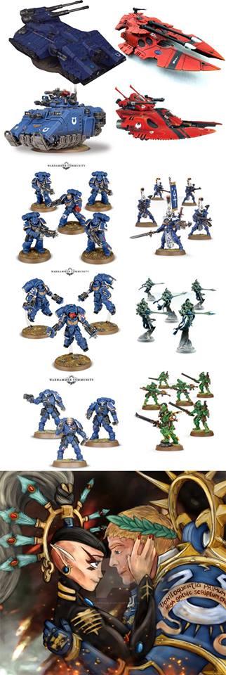 Curiosas similitudes entre Astartes y Eldar