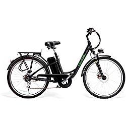 BICICLETA ELECTRICA MOD. SUNRAY 200 BATERIA ION LITIO 36V10AH (NEGRO)