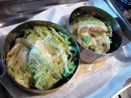 Repollo relleno de carne – Fagotto di verza ripiena di salsiccia timbalrepollo8
