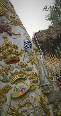 Representación de nuestra Hermandad en la procesión de regreso de Ntra. Sra. de la Salud tras su Coronación Canónica