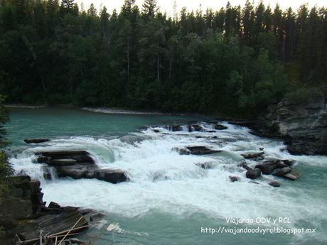 Rearguard Falls, Mount Robson Provincial Park. Canada. Viajando ODV y RCL  http://viajandoodvyrcl.blogspot.mx