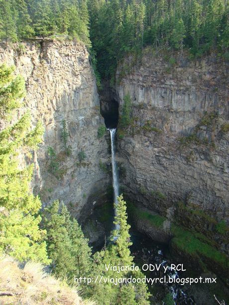 Spahats Falls, Wells Gray Provincial Park. Canada. Viajando ODV y RCL  http://viajandoodvyrcl.blogspot.mx