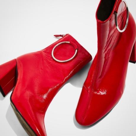 Mundo blogger: red booties