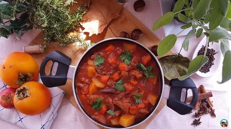 Estofado de carne con papas
