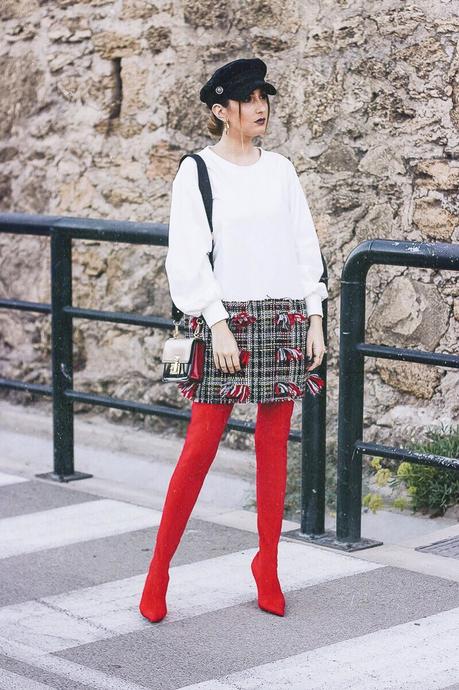 OVER THE KNEE BALENCIAGA BOOTS