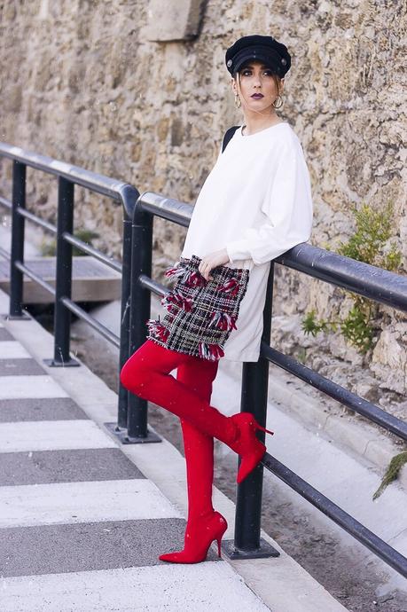 botas rojas