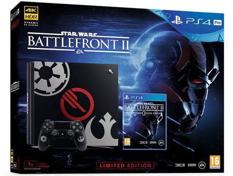PlayStation presenta las ediciones limitadas de PS4 de Star Wars Battlefront II
