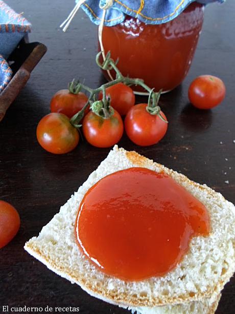 Mermelada de Tomates Cherrys {Apta para Diabéticos}