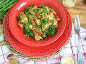 Quinoa pollo verduras