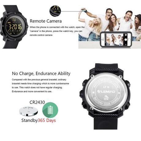 Smartwatch deportivo Lemfo LF19 al mejor precio