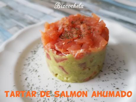 TARTAR DE SALMÓN AHUMADO